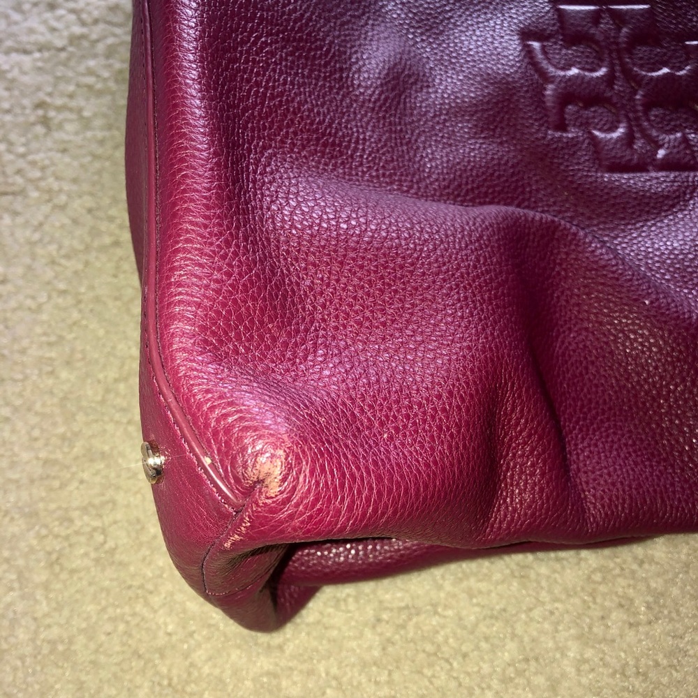 Tory Burch authentic leather tote bag 🔥deal - Picture 9 of 11